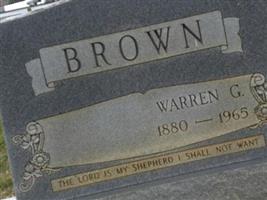 Warren G. Brown