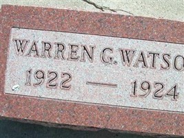 Warren G. Watson