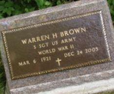 Warren H Brown