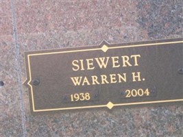 Warren Herman Siewert Warren Herman Siewert