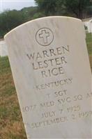 Warren Lester Rice