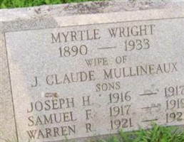 Warren R Mullineaux Warren R Mullineaux