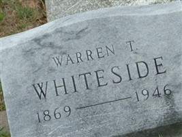 Warren T Whiteside