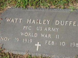 Watt Hailey Duffer Watt Hailey Duffer