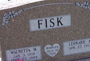 Waunetta M. Fisk Waunetta M. Fisk