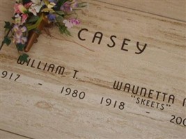 Waunetta M "Skeets" Casey Waunetta M "Skeets" Casey