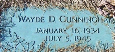 Wayde D. Cunningham Wayde D. Cunningham