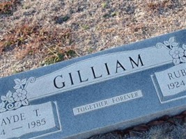 Wayde T. Gilliam Wayde T. Gilliam