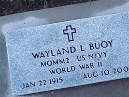 Wayland L. Buoy Wayland L. Buoy