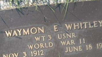Waymon E Whitley