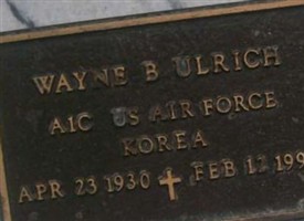 Wayne B Ulrich