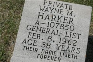 Wayne M. Harker