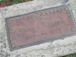Wayne R Schaefer Wayne R Schaefer