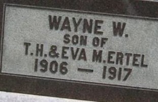 Wayne W Ertel