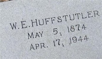 W. E. Huffstutler W. E. Huffstutler