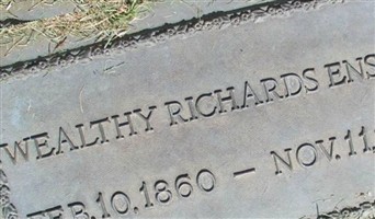 Wealthy Dewey Richards Ensign Wealthy Dewey Richards Ensign