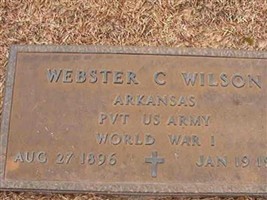 Webster C Wilson Webster C Wilson