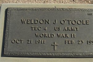 Weldon J. O'Toole Weldon J. O'Toole