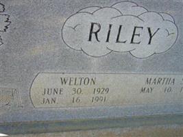 Welton Riley