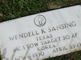 Wendel K Sansing Wendel K Sansing