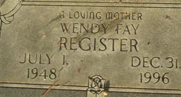 Wendy Fay Register
