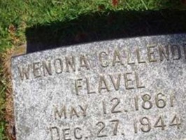 Wenona C. Callender Flavel Wenona C. Callender Flavel