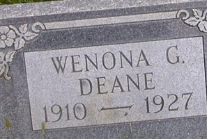 Wenona G Deane Wenona G Deane