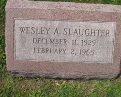 Wesley Abram Slaughter