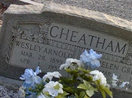 Wesley Arnold Cheatham Wesley Arnold Cheatham