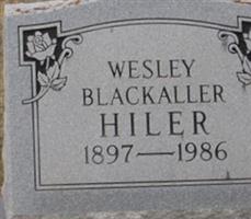 Wesley Blackaller Hiler