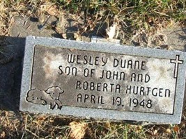 Wesley Duane Hurtgen Wesley Duane Hurtgen