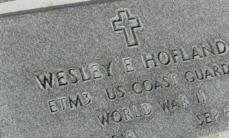 Wesley E Hofland