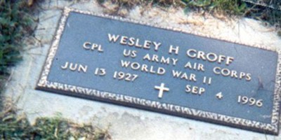 Corp Wesley H. Groff