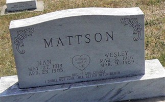 Wesley Mattson Wesley Mattson