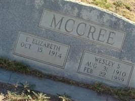 Wesley S McCree Wesley S McCree