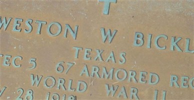 Weston W Bickley