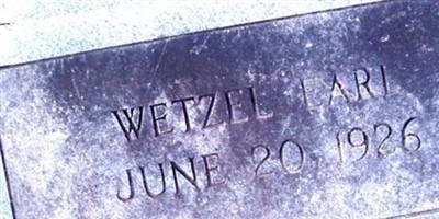 Wetzel Earl Wetzel Earl