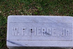 W F Pierce, Jr W F Pierce, Jr