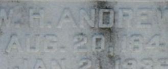 W. H. Andrews W. H. Andrews