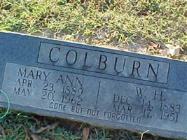 W H Colburn W H Colburn