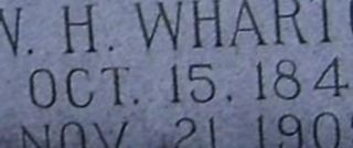 W. H. Wharton