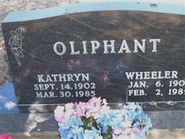Wheeler Oliphant Wheeler Oliphant