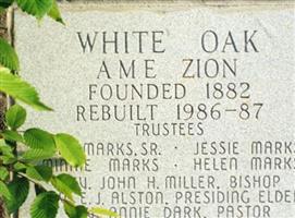 White Oak AME Zion Cemetery