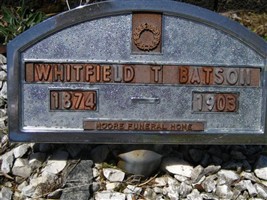 Whitfield Turner "Whittie" Batson Whitfield Turner "Whittie" Batson
