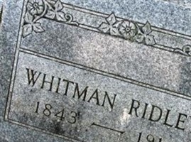 Whitman Ridley