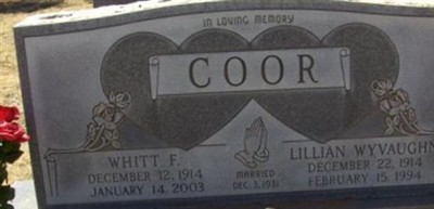 Whitt F. Coor