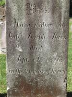 Mary "widow of Capt. Joseph" Benedict Starr