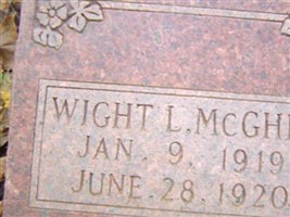 Wight L McGhee