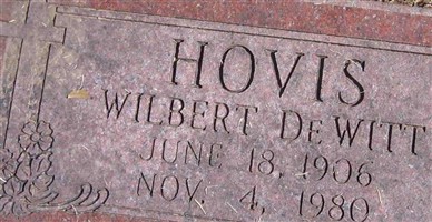 Wilbert DeWitt Hovis