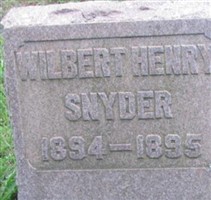 Wilbert Henry Snyder Wilbert Henry Snyder